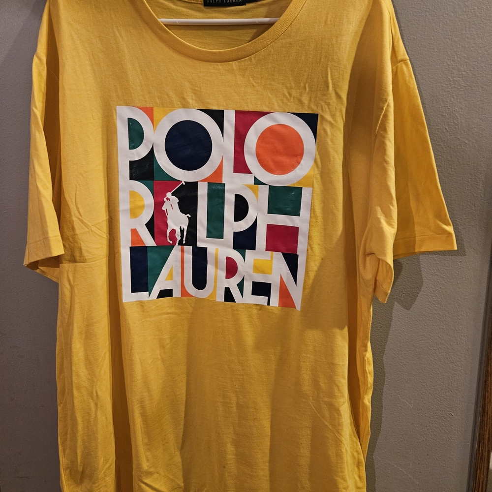 Polo Ralph Lauren Yellow Graphic T-Shirt